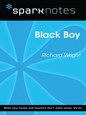 cover image of Black Boy (SparkNotes Literature Guide)
